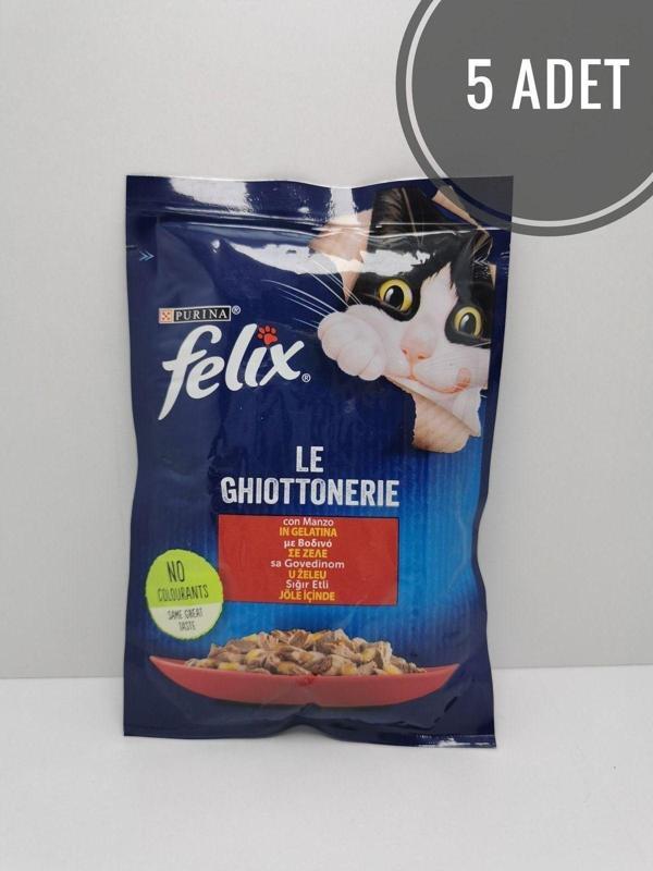 Purina Sığır Etli Konserve Kedi Maması 85 Gr - 5 Adet - Image 1