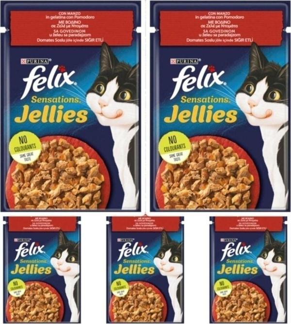 Purina Sığır Etli Ve Kanatlı Yaş Kedi Maması 26 Adet X 85 Gr - Image 1