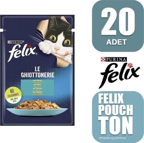 Purina Ton Balıklı Konserve Kedi Maması 85 Gr - 20 Adet - Image 1