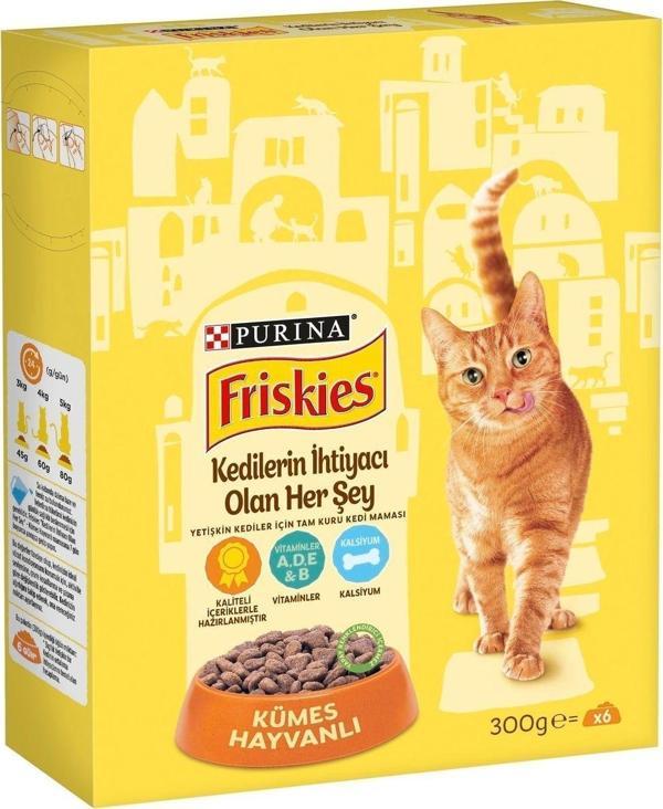 Friskies Tavuklu Kuru Kedi Maması 300 Gr - Image 1