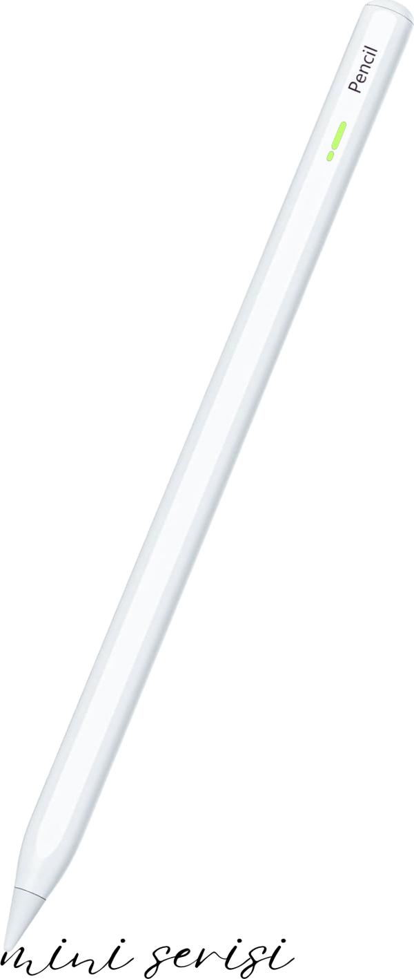iPad Mini 2024 7. Nesil 8.3" Uyumlu Manyetik Şarj Olabilen Bluetooth Özellikli Stylus Tablet Kalemi - Image 1