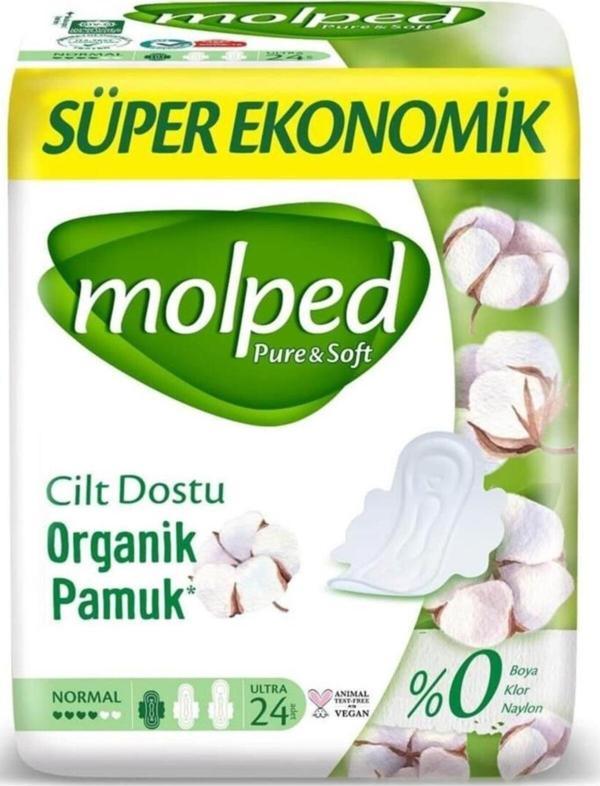 Molped Pure & Soft Normal Süper Ekonomik Ped 24 Lü - Image 1