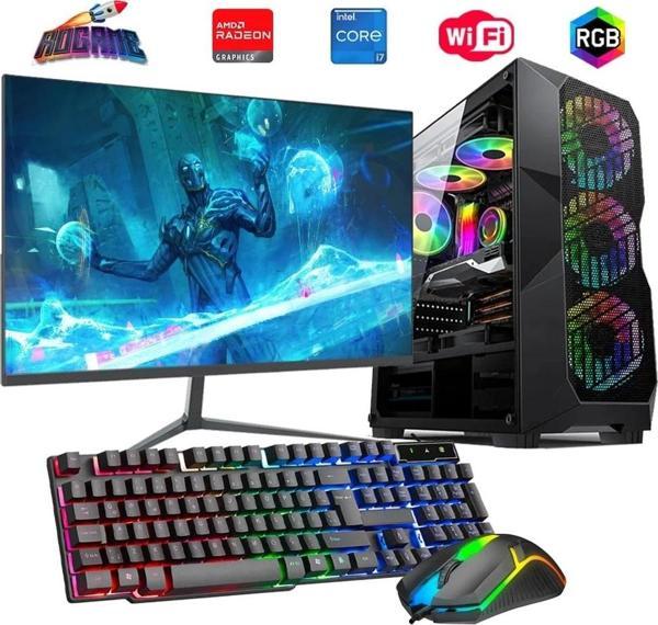 İ7 13700F 32GB DDR4 1TB M2 8GB RX580 27" 165Hz Mon. Oyun Bilgisayarı - Image 1