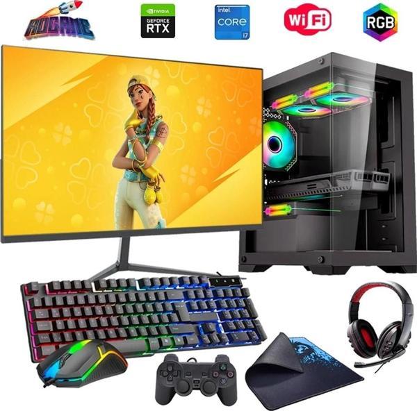 i7 14700F 16GB DDR4 480SSD 8GB RTX3050 24" Monitörlü (Gaming SET) - Image 1