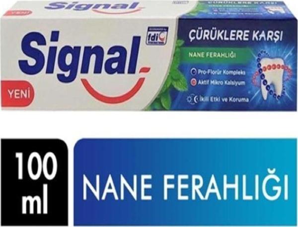 Signal Diş Macunu Çürüklere Karşı 100 Ml - Image 1