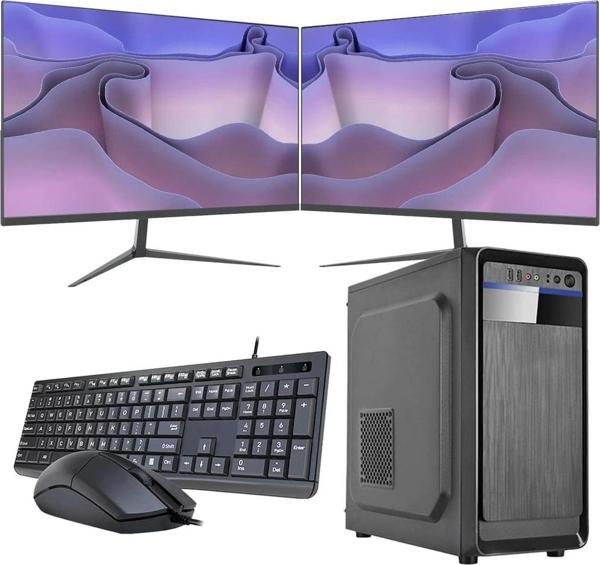 i5 14400 32GB DDR4 1TB M2 Çift 21.5" Monitörlü Ev ve Ofis Bilgisayarı (Business) - Image 1