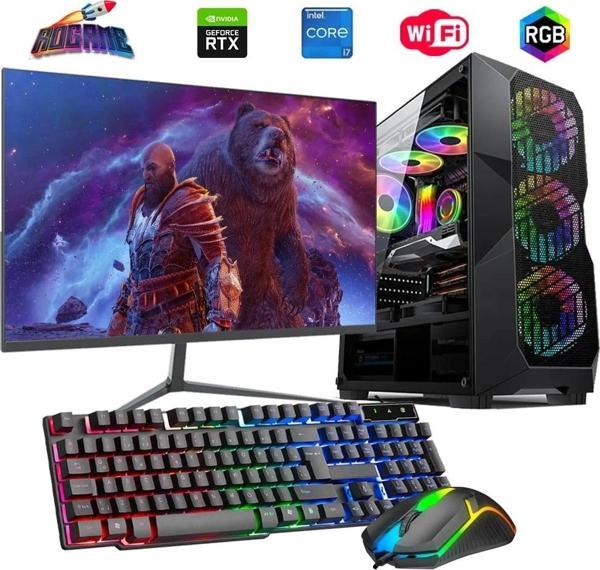 İ7 13700F 32GB DDR4 1TB M2 6GB RTX3050 24" Mon. Oyun Bilgisayarı - Image 1