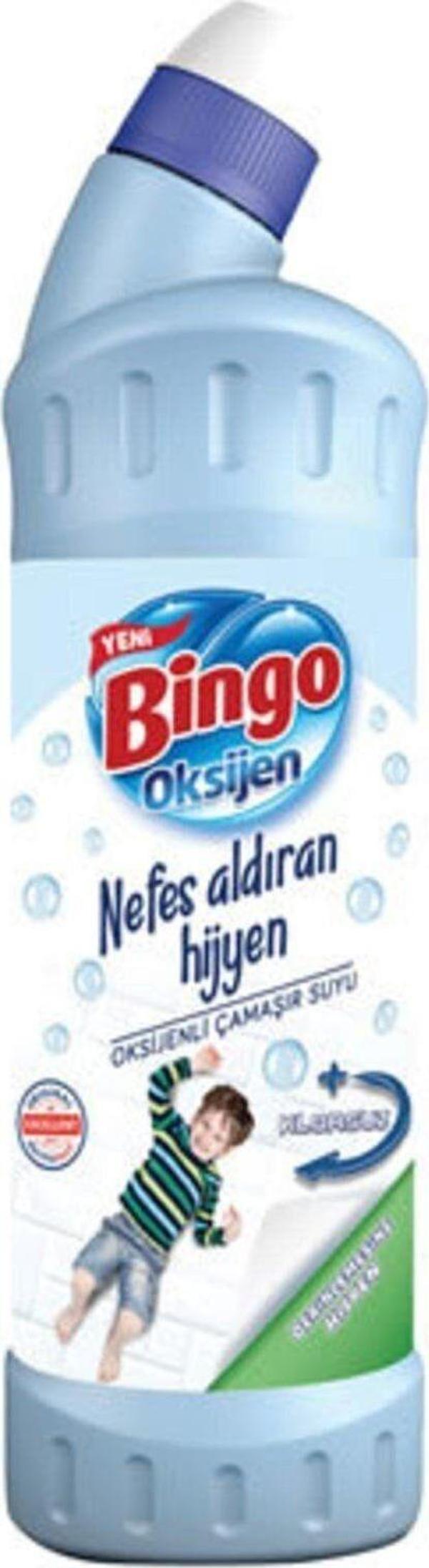 Bingo Oksijen Çamaşır Suyu 750  Ml Derinlemesine Hijyen - Image 1