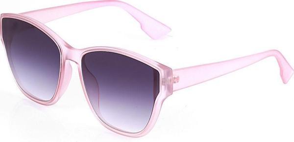 Angel Eyes Ae1848C5B4263 Şeffaf Pembe Geometrik Çerçeve Siyah Cam Kadın Güneş Gözlüğü - Image 1