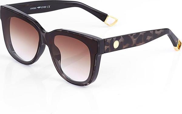 Angel Eyes Ae2015C4B4509 Kahverengi Leopar Desenli Degrade Kadın Güneş Gözlüğü - Image 1