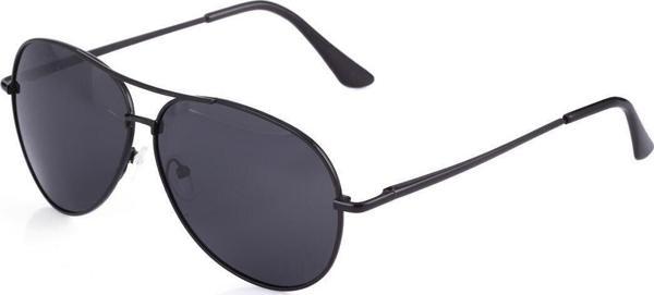 Angel Eyes Aek9010C1B4430 Siyah Cam Siyah Damla Çerçeve Unısex Güneş Gözlüğü - Image 1