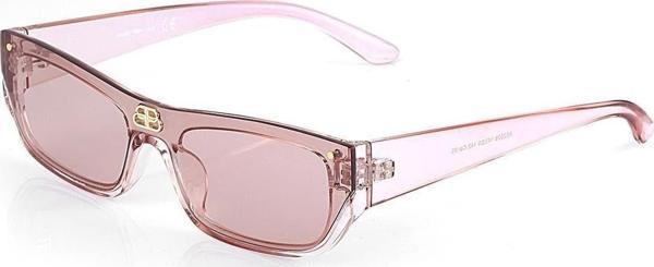 Angel Eyes Kadın Güneş Gözlüğü Dikdörtgen Tasarım Pembe Çerçeve Pembe Cam - Image 1