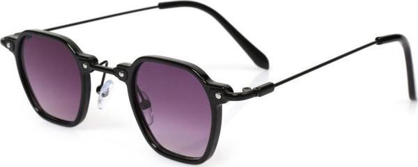 Angel Eyes Dikdörtgen Siyah Çerçeceli Unisex Güneş Gözlüğü Ae2160-C10 - Image 1