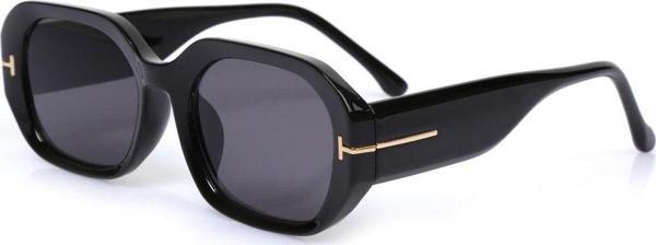 Angel Eyes Dikdörtgen Siyah Çerçeveli Unisex Güneş Gözlüğü Ae-T0006C2 - Image 1