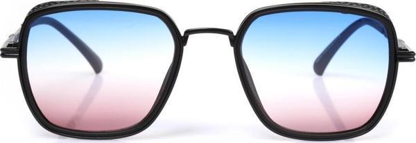 Angel Eyes Dikdörtgen Siyah Unisex Güneş Gözlüğü Ae2033C6B4744 - Image 1