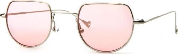 Angel Eyes Kadın Güneş Gözlüğü Köşeli Tasarım Gümüş Çerceve Pembe Cam - Image 1