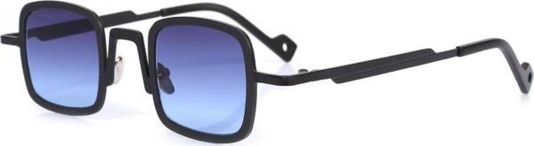 Angel Eyes Kadın Güneş Gözlüğü Metal Dikdörtgen Siyah Çerçeve Siyah Cam - Image 1