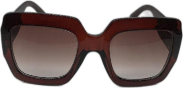 Angel Eyes Kahverengi Cam Kare Çerçeve Kadın Güneş Gözlüğü Ae1795C18B3314X3 - Image 1
