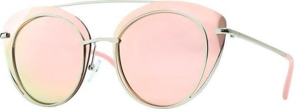 Angel Eyes Kadın Güneş Gözlüğü Oval Tasarım Pembe Çerçeve Pembe Cam - Image 1