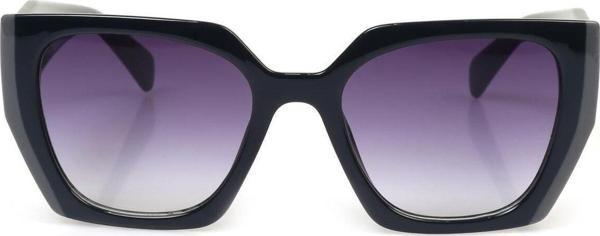 Angel Eyes Mor Camlı Siyah Çerçeveli Kadın Güneş Gözlüğü Ae2203C7 - Image 1