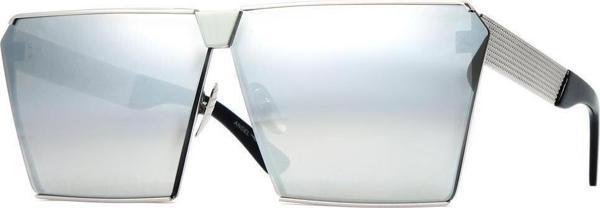 Angel Eyes Uv400 Korumalı Gümüş Çerçeve Gümüş Aynalı Cam Snowboard/Kayak Gözlüğü - Image 1