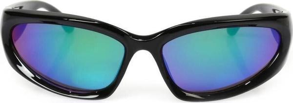 Angel Eyes Uv400 Korumalı Siyah Çerçeve Mavi Aynalı Cam Snowboard/Kayak Gözlüğü - Image 1