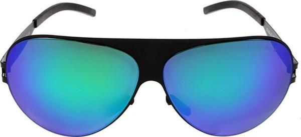 Angel Eyes Uv400 Korumalı Siyah Çerçeve Mavi Aynalı Cam Snowboard/Kayak Gözlüğü - Image 1