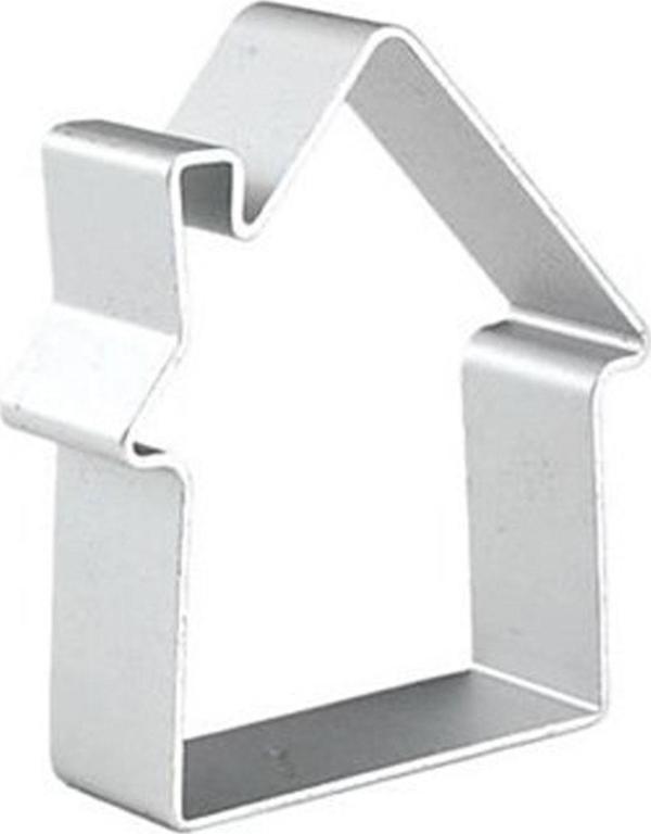 Metal Kek Ve Pasta Kalıbı Ev Sekli Modeli 32X29X5 CM - Image 1