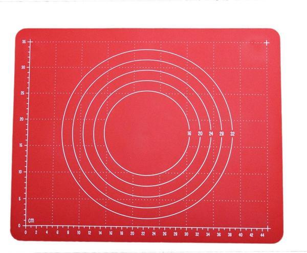 Silikon Ölçüsü Hamur Açma Matı M09  50X40 CM - Image 1