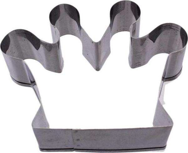 Kek Kurabiye Ve Pasta Kalıbı Metal Şekilli Kral Tacı 8.5X6.5 CM - Image 1