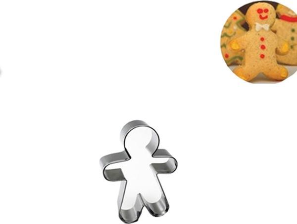 Kek Ve Kurabiye Kalıbı Orta Boy Kopat Kurabiye Adam 9X6.5 CM - Image 1