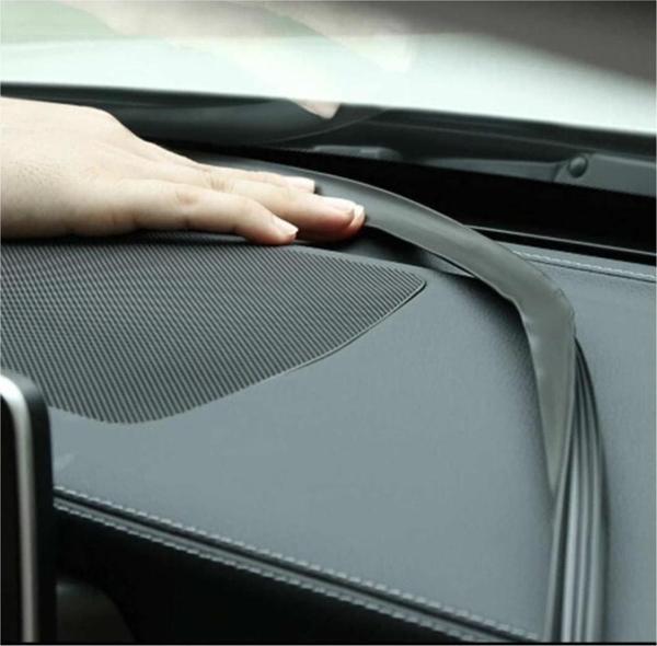 Contacall Araç Torpido Fitili, Göğüs Konsol Fitili, Araba Ses Yalıtım Fitili, Oto Ön Cam Fitili Konsol Fitil 2 Metre - Image 1