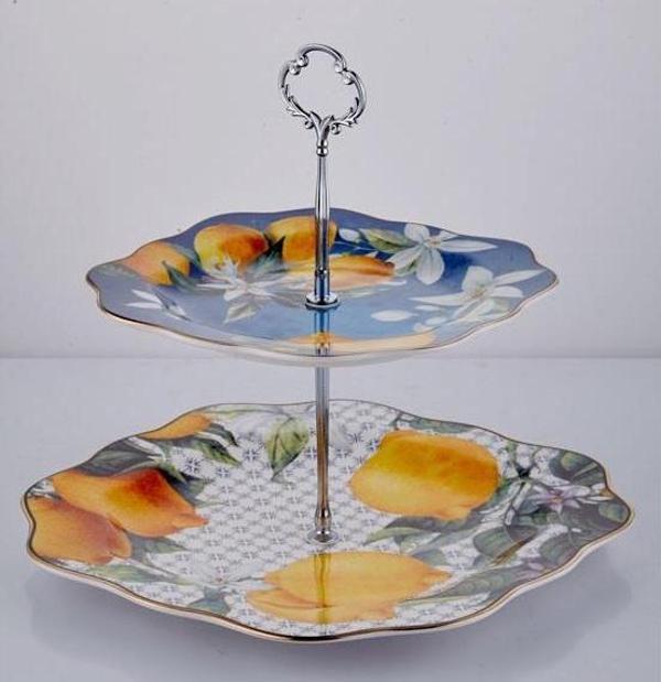 Lamedore Lemons Serisi 2 Katlı Kurabiyelik 20-26 cm 1JYC-310 - Image 1