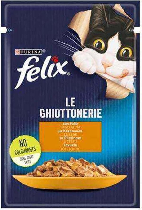 Felix Tavuklu Yetişkin Kedi Yaş Maması 85 Gr x 26 Adet - Image 1