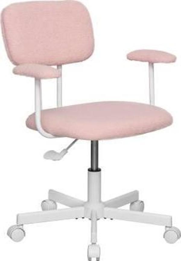 Teddy Ofis ve Çalışma Sandalyesi-Pembe 64x74-83x63 cm - Image 1