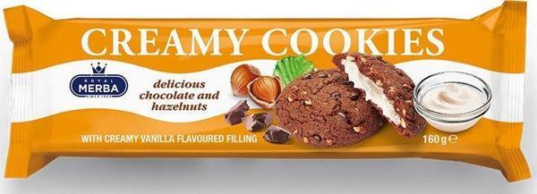 Merba Creamy Cookies 160 Gr. (1 Paket) - Image 1