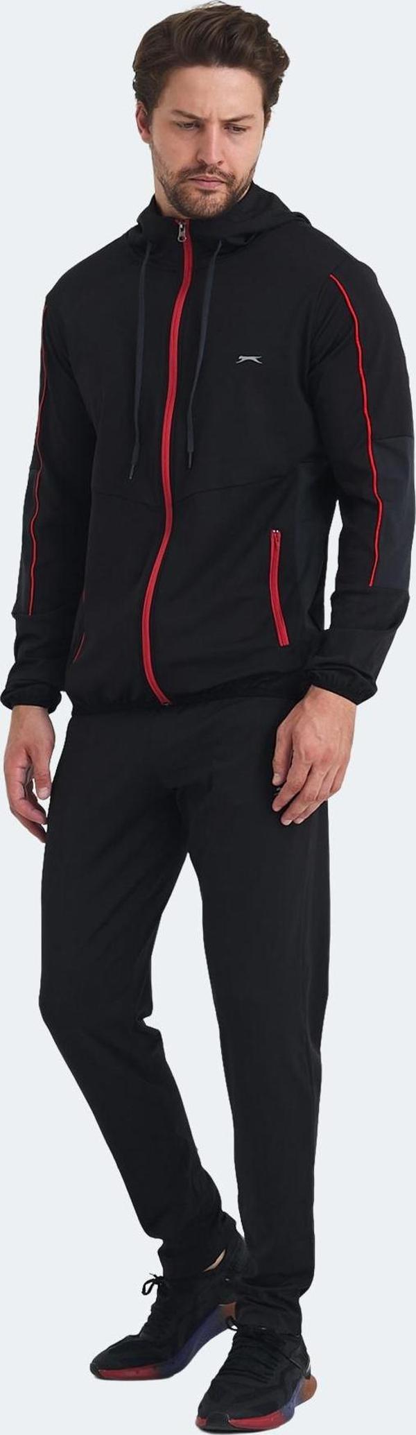 Slazenger REUEL Erkek Eşofman Takımı Siyah - Image 1