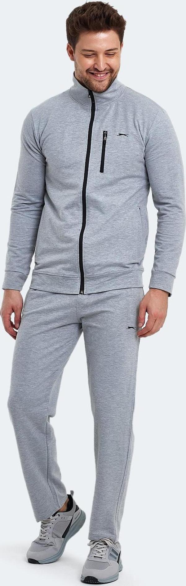 Slazenger ORAN IN Erkek Eşofman Takımı Gri - Image 1