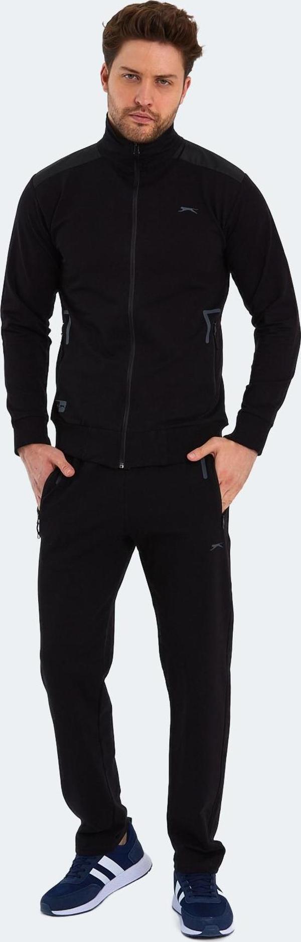 Slazenger OKRAN IN Erkek Eşofman Takımı Siyah - Image 1