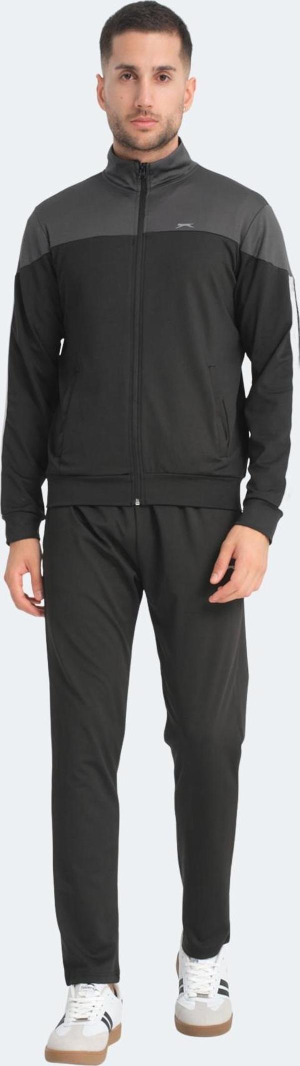 Slazenger RAPIDLY Erkek Eşofman Takımı Siyah - Image 1