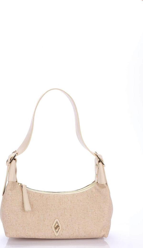 Aron Atelier Serena Bej Kadın Omuz Çantası - Image 1