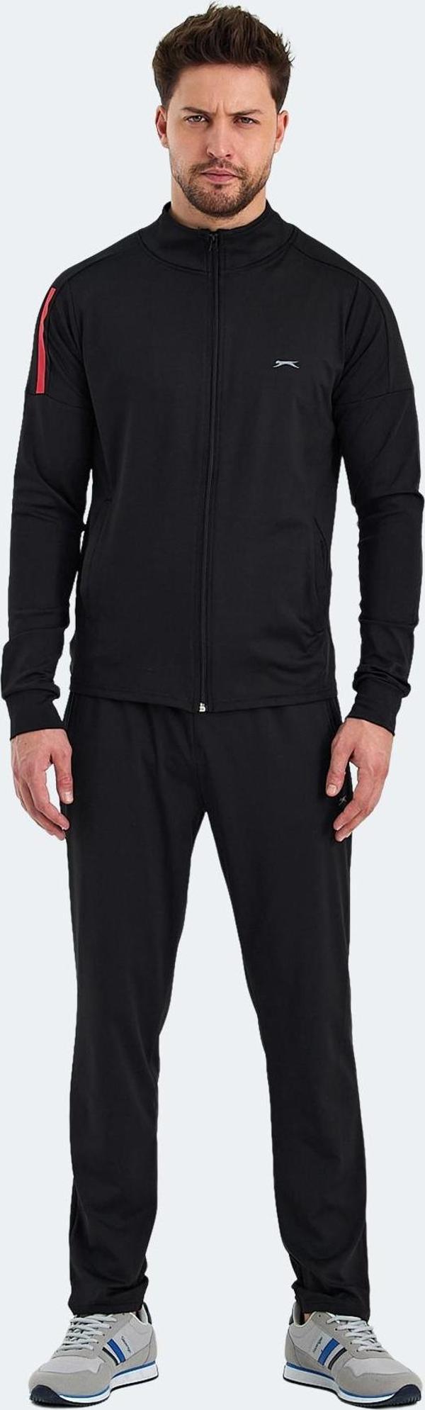 Slazenger RARELY Erkek Eşofman Takımı Siyah - Image 1