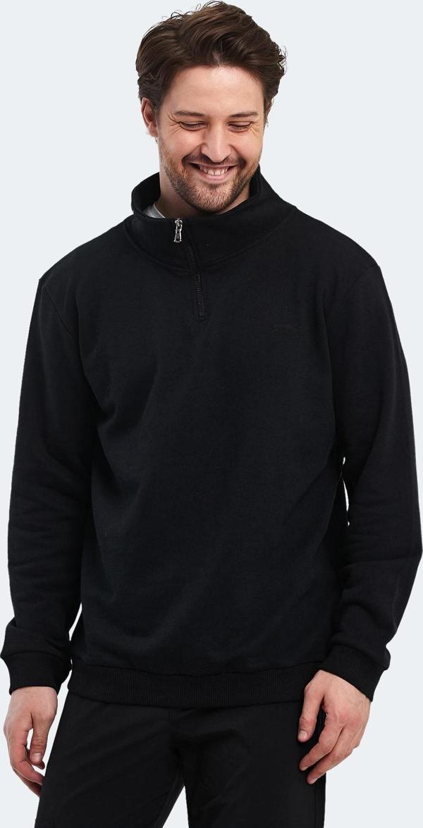 Slazenger KERMAN I Erkek Sweatshirt Siyah - Image 1