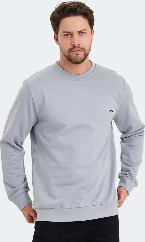 Slazenger KORAL Erkek Sweatshirt Gri - Image 1