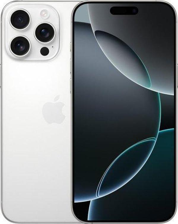 Apple iPhone 16 Pro Max 512 GB Beyaz Titanyum (Apple Türkiye Garantili) - Image 1