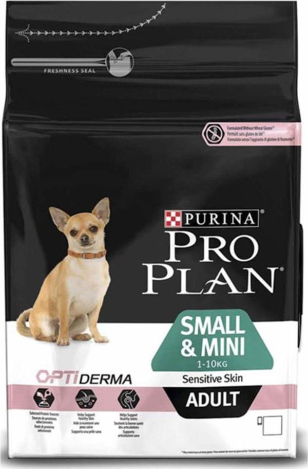 Pro Plan Adult Small Mini Sensitive Somonlu Yetişkin Köpek 3 Kg - Image 1