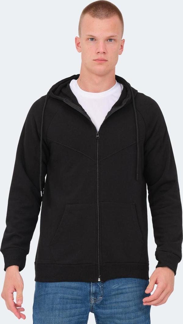 Slazenger KAZUE I Erkek Sweatshirt Siyah - Image 1