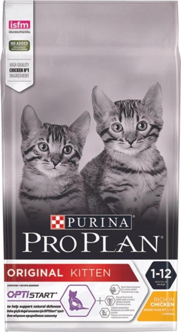 Pro Plan Original Kitten Junior Tavuk Etli Yavru Kedi Maması 3 Kg - Image 1