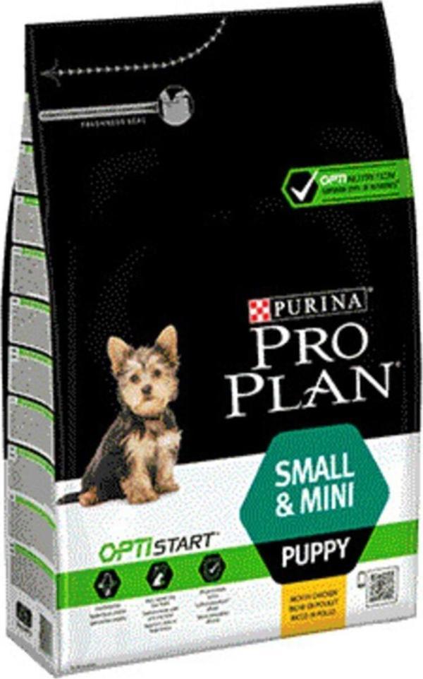 Pro Plan Puppy Small & Mini / Küçük Irklar Için Tavuklu Yavru Köpek Maması 3 Kg - Image 1