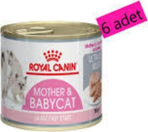 Royal Canin Mother&Babycat Konserve Yavru Kedi Konserve Maması 6X195Gr - Image 1